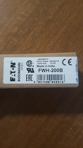 Fusible Bussmann 200 Amp 0
