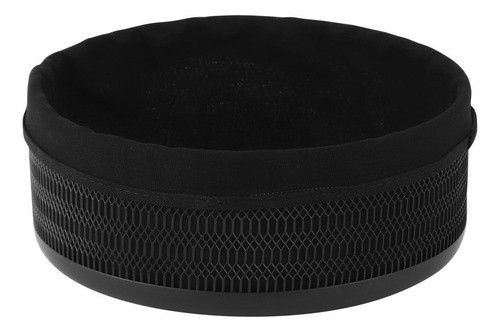 Cesta Aramada Tecido Organizadora Multiuso Preto 26cm Tuut 0