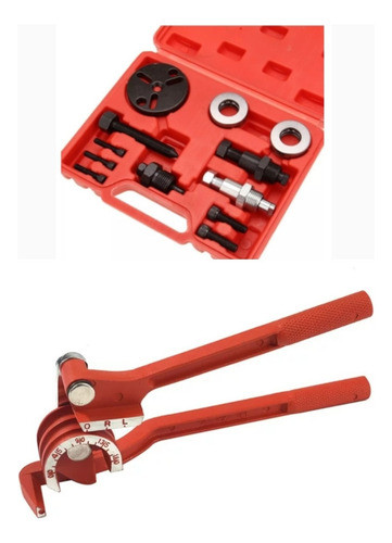 Extractor De Embrague Aire Ac + Dobladora De Caños 3 Medidas 0