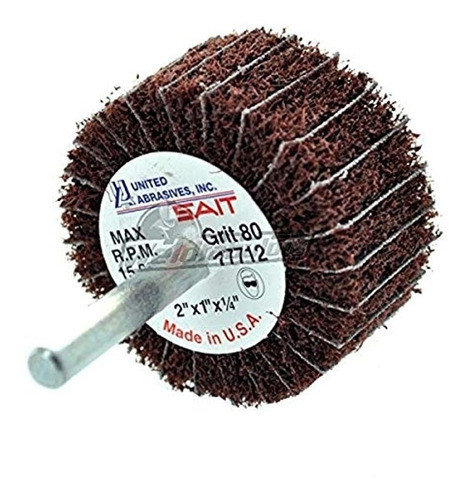 United Abrasives-sait 77712 2 Por 1 X 1/4 No Tejido De Solap 0