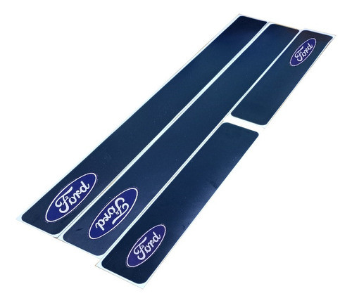 Cubre Zocalos Vinilo Calco Ford Todo Modelo Logos 0