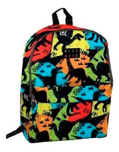 Mochila 17  Espalda Dinosaurios Color Klub Mode - 31930 0