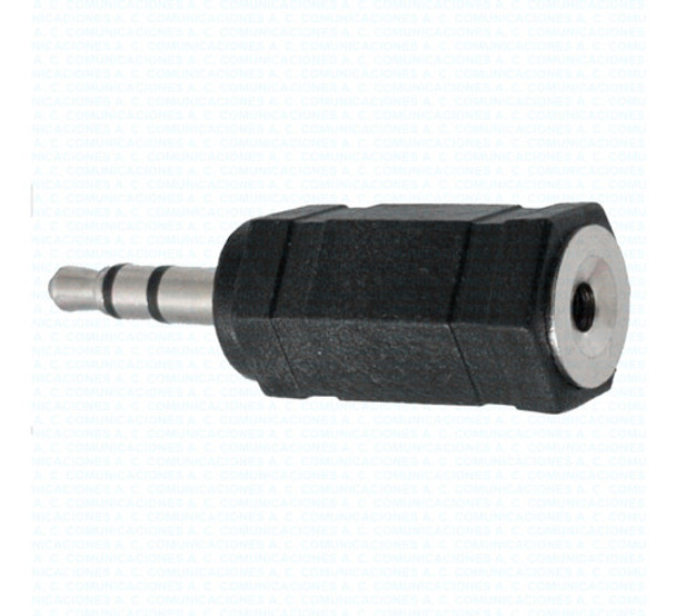 Plug 3,50 Mm. Stereo Jack 2,50 Mm. Stereo Fact. 0