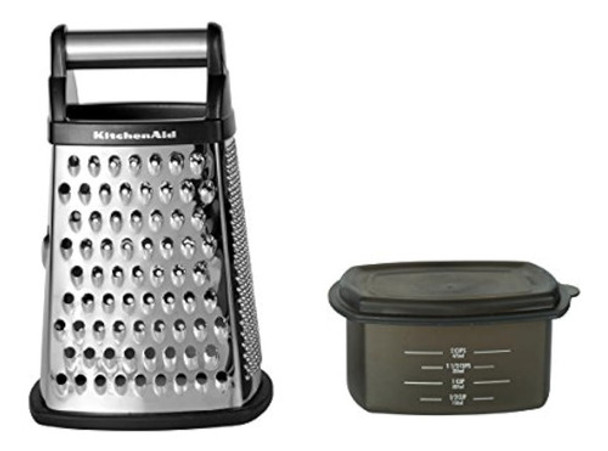 Kitchenaid Kn300osoba Gourmet Rallador De Caja De Acero Inox 0