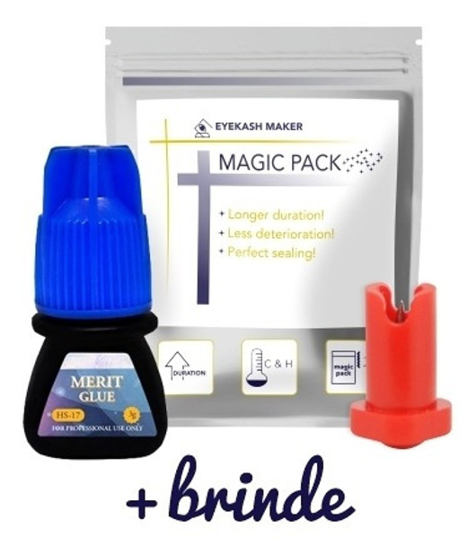 Cola Hs 17 Merit Glue Para Extensão De Cílios 3ml 0