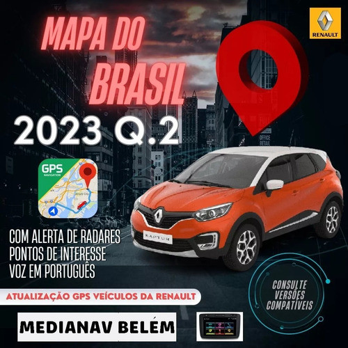 Atualização Mapa Brasil 2023 - Renault Media Nav Evolution 0