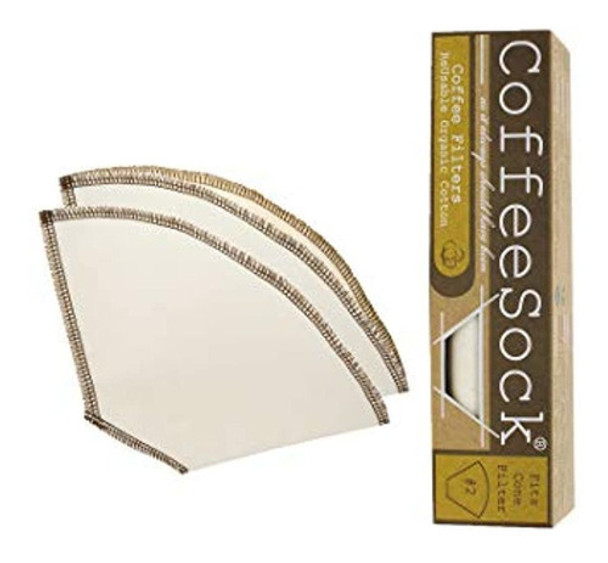 Coffeesock Drip 2 Cone Gots Certified Cotton Cotton Filtros 0