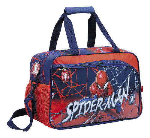 Spiderman bolso web azul 0