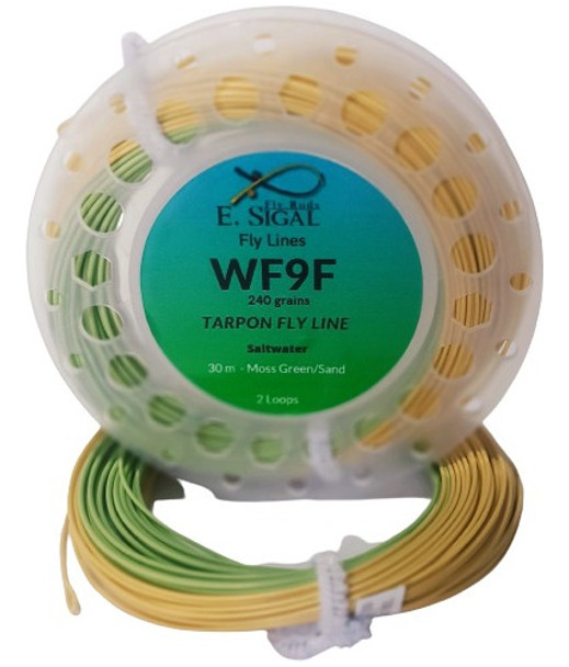 Línea Pesca Con Mosca E. Sigal Tarpon Flote #9 Wf9f 0