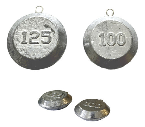 Chumbada Tipo Moeda - Chumbo - 125g 0
