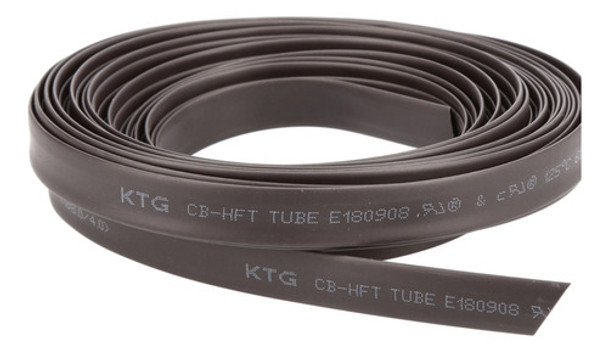 Termocontraible 18mm  X 5 Metros  Negro 0 Termocontraible 18mm  X 5 Metros  Negro 0