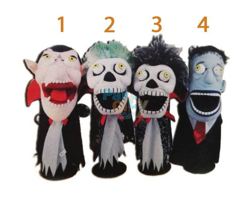 Titere Muñeco Halloween Decoracion Terror Luz Sonido Terror 0