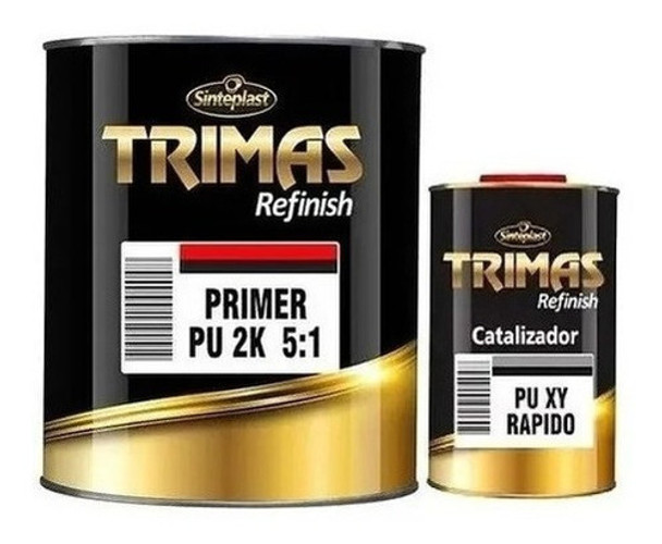 Primer 2k 4 Lt + Catalizador Auto Trimas Sinteplast 0