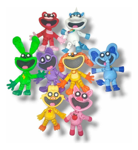 Jelyprint3D Catnap Poppy Playtime X8 Smiling Critters Set