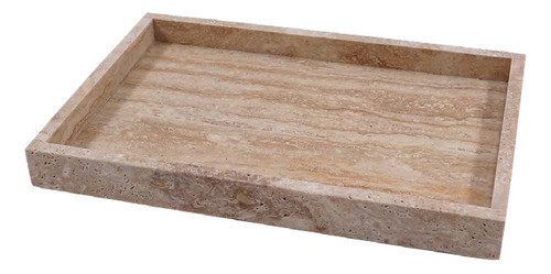Bandeja Decorativa Retangular Em Pedra 30cm Ku0072 Btc 0
