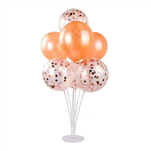 Soporte Para Globos De 70cm Base Exhibidora De 7 Varillas 0