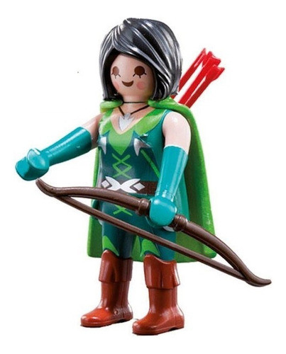 Playmobil Serie 5 Arquera Elfa Medievales Caballero Doncella 0
