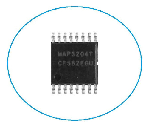 Map3204 Map 3204 Map3204t 3204t Tssop16 Control Backligt Led 0