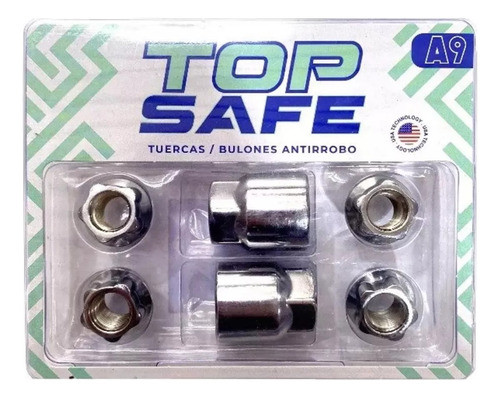 Bulones Tuercas Antirrobo Seguridad Renault Top Safe 0