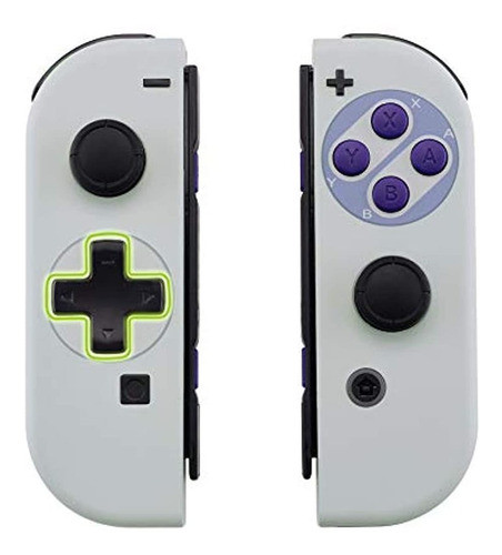 Carcasa Del Controlador De Mano Joycon De Tacto Suave Estilo 0