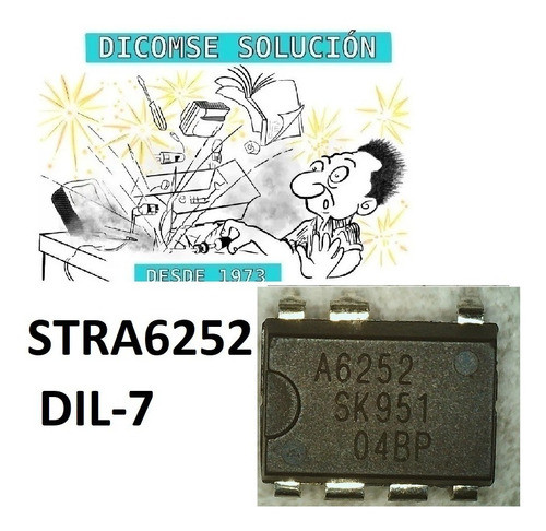 Integrado Stra6252 A6252 Dip7 0