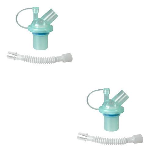 Filtro Eco Micro Hmef Neonatal C/ Traqueia - 2 Unidades 0