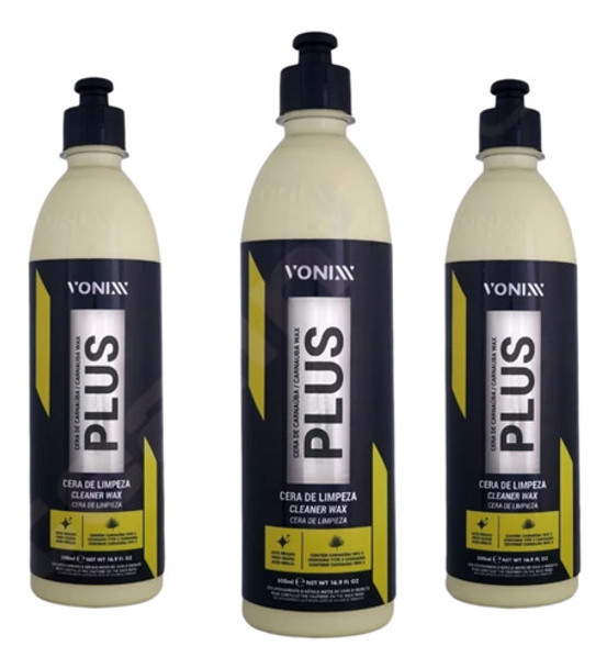 Vonixx | Carnauba Plus | Cera Limpiadora Protectora | 500ml 0