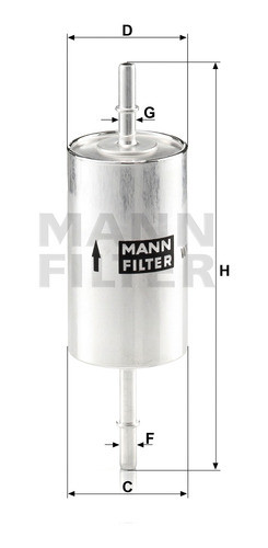 Filtro De Combustible Volvo C30 2.4 0