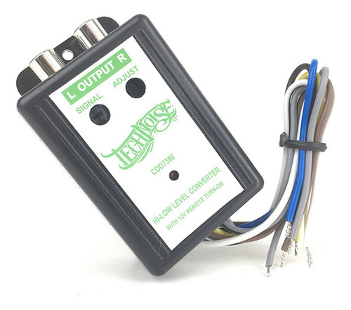 Conversor Sinal Technoise Dynamic Rca 2 Canais Saída Remote 0
