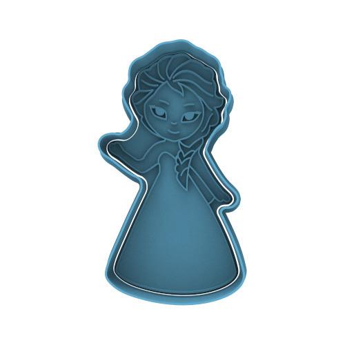 Elsa De Frozen Cute Set Frozen Cortante Para Galletas 0