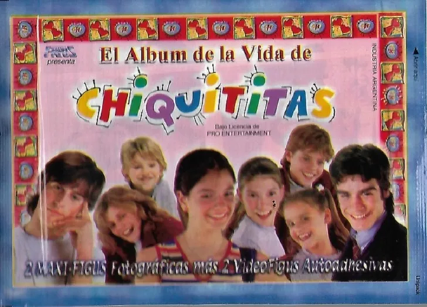 Chiquititas Stickers – The Life Album | Pack of 5 Sticker Packs