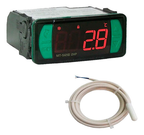 Controlador Digital Full Gauge Mt512e 2hp Bivolt C/sensor 0