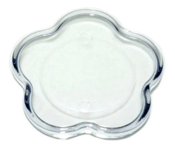 Base De Acrílico C/ Borda De Flor 6 X 6cm Com 100 Unidades 0 Base De Acrílico C/ Borda De Flor 6 X 6cm Com 100 Unidades 0