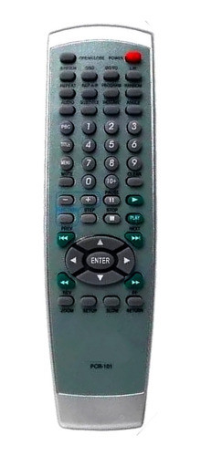 Controle Remoto Para Dvd Philco Pcr-101 Similar Dvp 2500 0