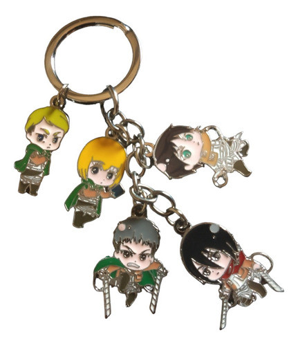 Llavero-shingeki No Kyojin-attack On Titan-personajes 0