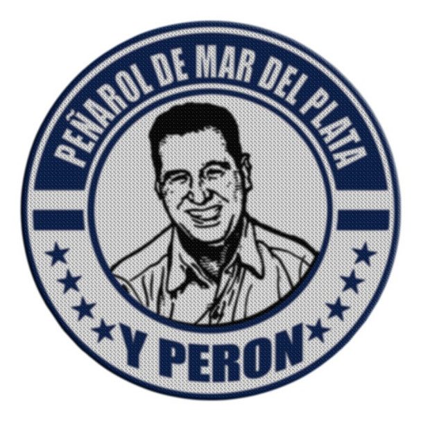 Parche Termoadhesivo Peron Y Peñarol Mar Del Plata 0 Parche Termoadhesivo Peron Y Peñarol Mar Del Plata 0