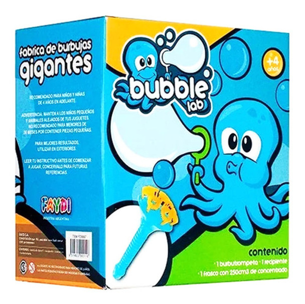 Burbujero Bubble Lab Fabrica Burbujas Chico Mundo Pre Fd9997 0