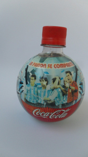 Botella Plastico Con Ploter  De Coca Cola  (22) 0