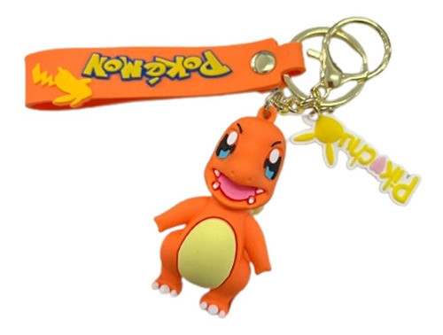 Llavero De Goma Pokemon - Charmander 0