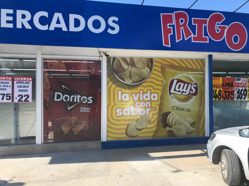 Ploteo De Vidrios Con Vinilo Micro Perforado 0