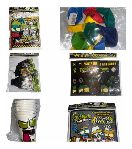 Combo Cumpleaños Zombie Infection 0