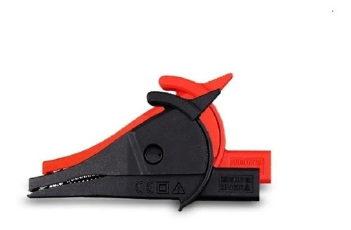 Pinza Cocodrilo Aislado 75mm Con Toma Banana Uni-t Ut-c04a 0