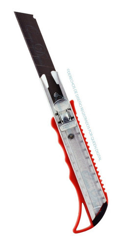 Cutter Trincheta Profesional Traba De Seguridad Acero Filoso 0