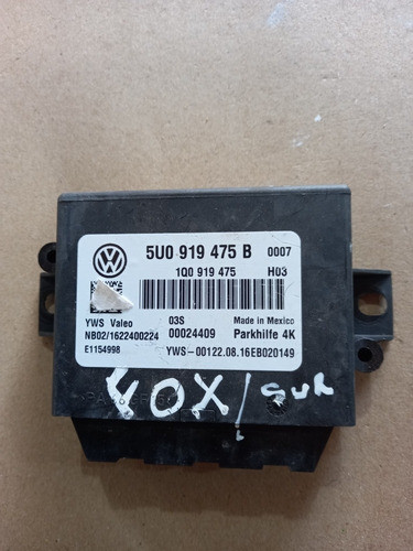 Módulo Electrónico Sensor Vw Fox Suran 0