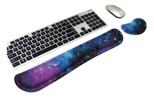 Richen Reposamuecas Para Teclado Y Mouse De Espuma Viscoelst 0