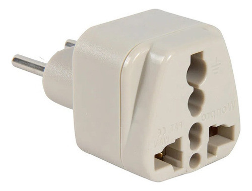 Enchufe Adaptador De Ficha Universal A 2 En Línea Minwa Nnet 0