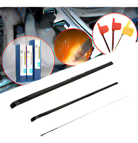 3pcs 10/07/12 Mm Sclcr06 Herramientas De Torneado Torno Abur 0
