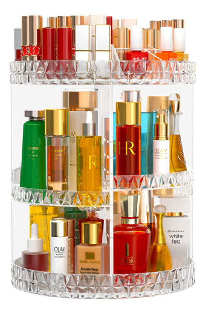 Famitree Organizador De Maquillaje Giratorio De 360°, Soport 0