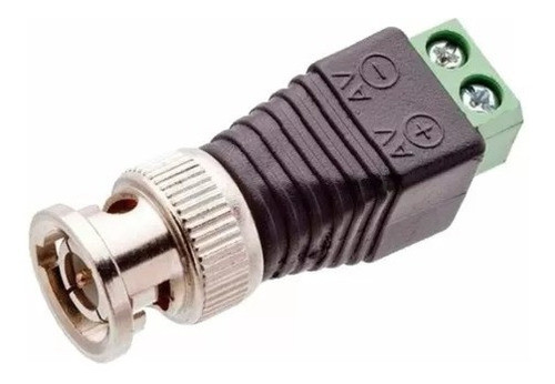 Conector Balun Macho Bnc Bornera A Utp Camaras Seguridad 0