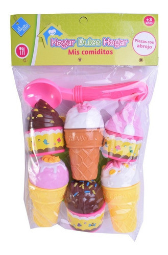 Set Comidas Helados Con Abrojo El Duende Azul Jeg 7471 0